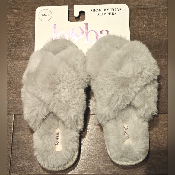 KOOBA Fluffy Slippers NWT - Picture 4 of 8